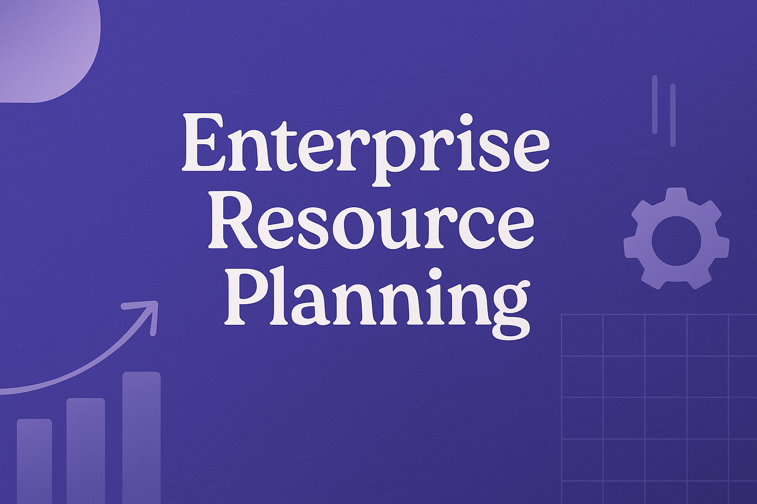 Enterprise Resource Planning